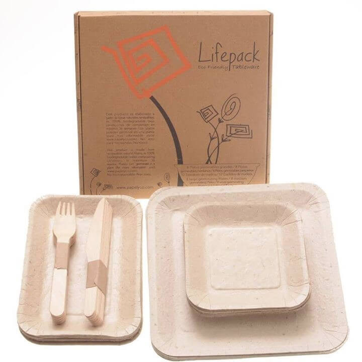 Platos plantables