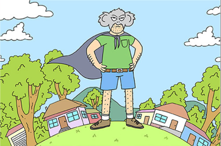 Koala Man la nueva serie de comedia para adultos.