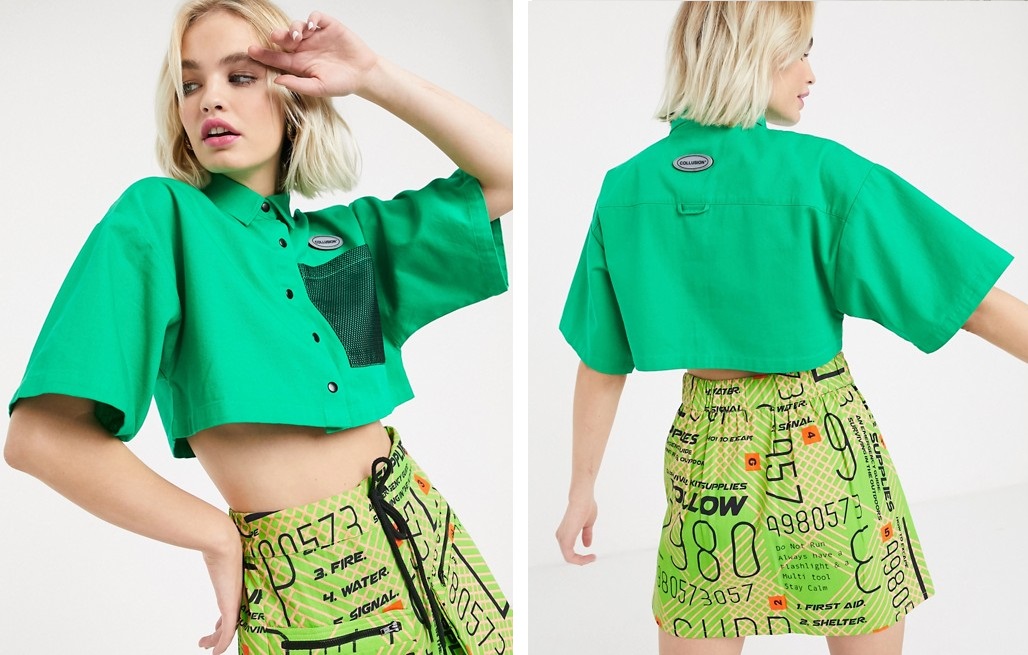 Las camisas cropped más cool
