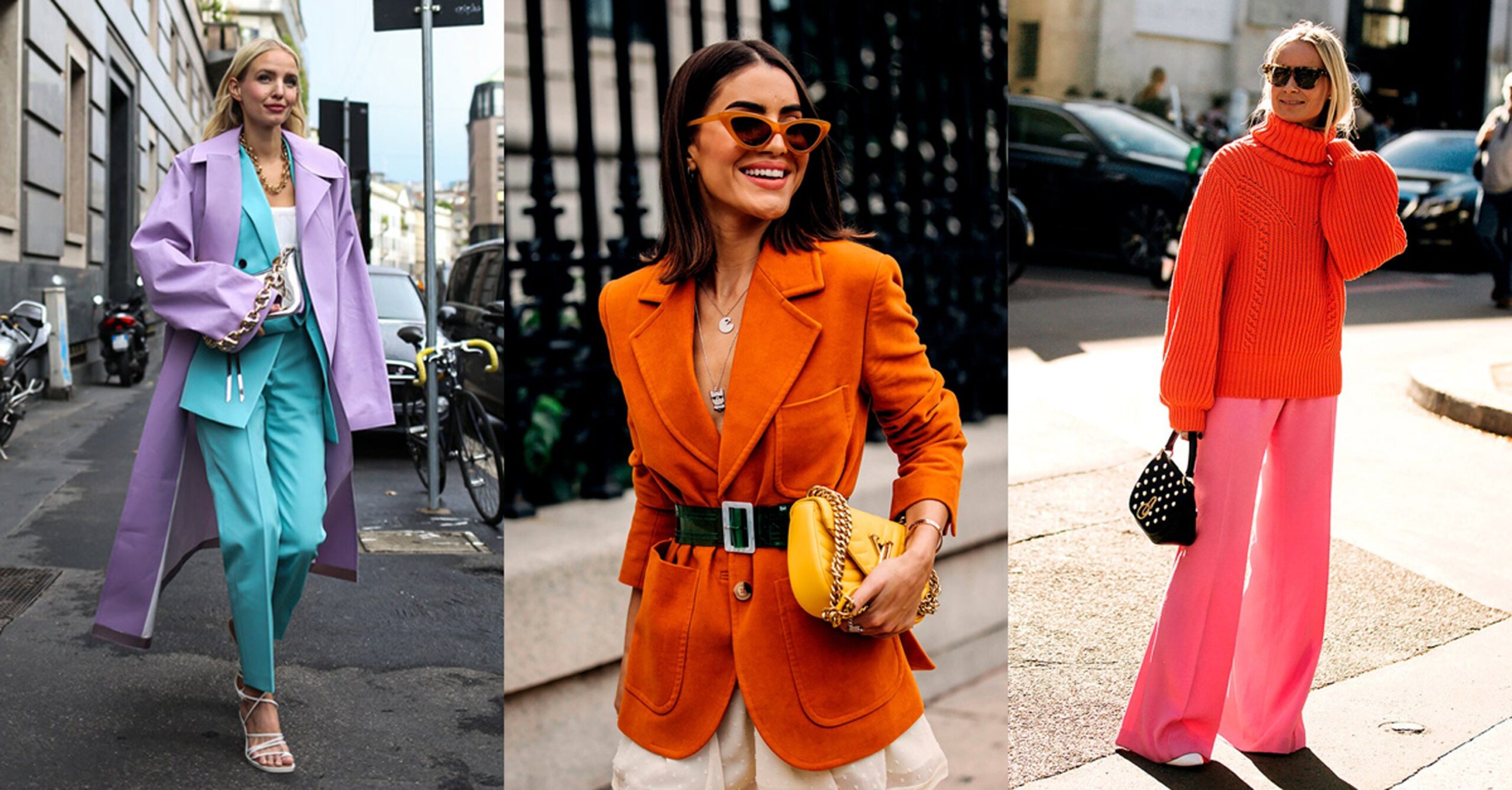 5 combinaciones de color que amarás esta primavera-verano