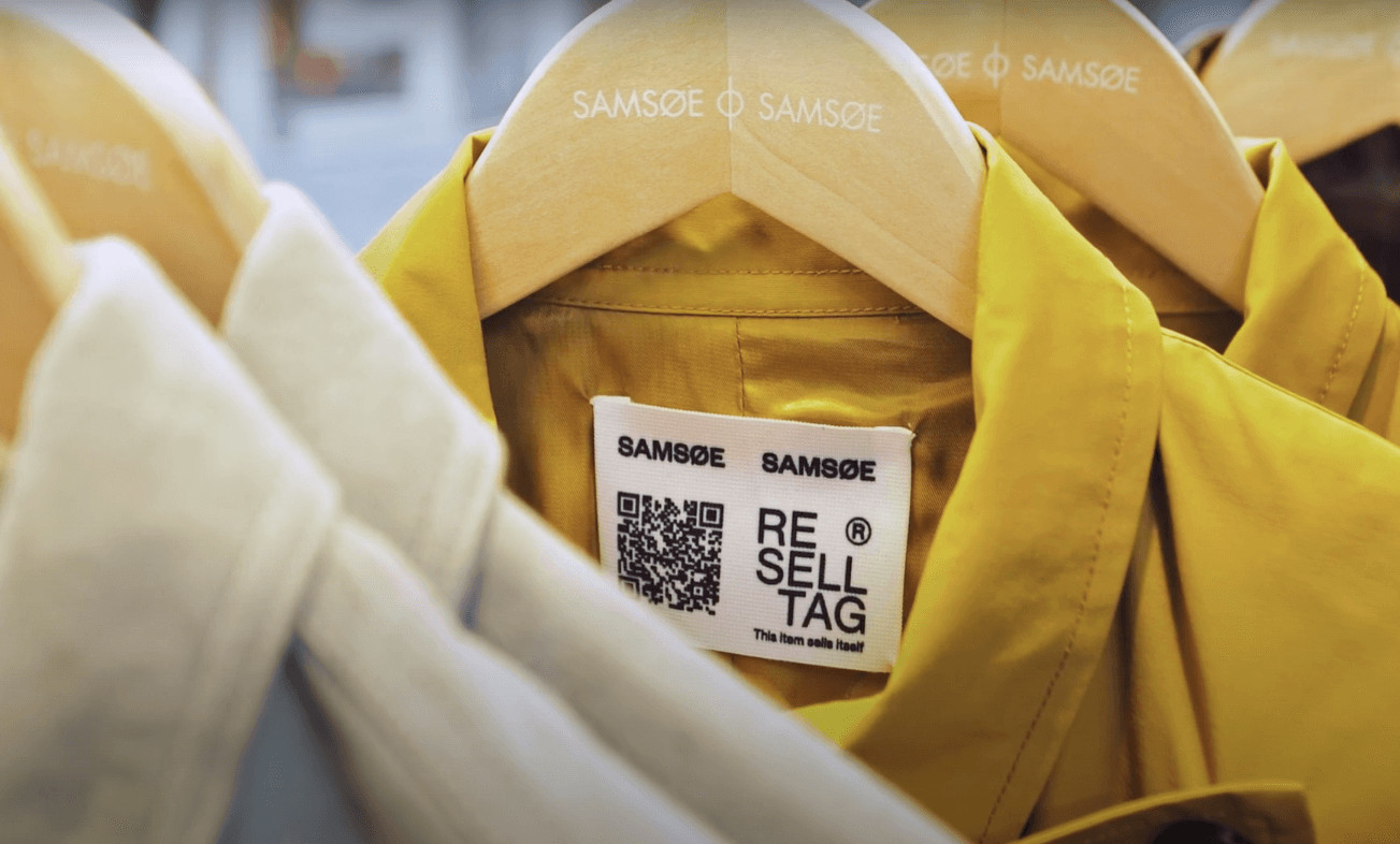 Marca danesa de moda crea una etiqueta para revender con más facilidad sus productos